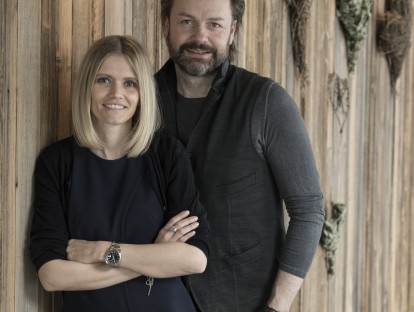 Führen das Wiesergut gemeinsam: Martina und Sepp Kröll