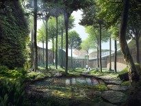 Versunkene Gärten; © Kengo Kuma & Associates, Cornelius Vöge, MASU Planning