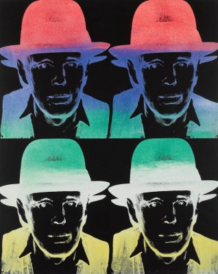 Andy Warhol  Beuys State II 1980/81, Siebdruck 101.4 x 81.3cm GALERIE SCHWARZER