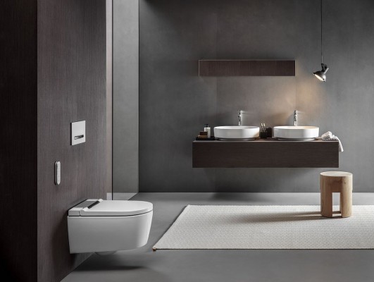 Dusch-WC Geberit AquaClean Sela: puristisches Design und komfortable Ausstattung
