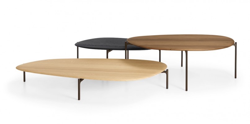 Die Ishino Wood Tables - nach Belieben arrangierbar